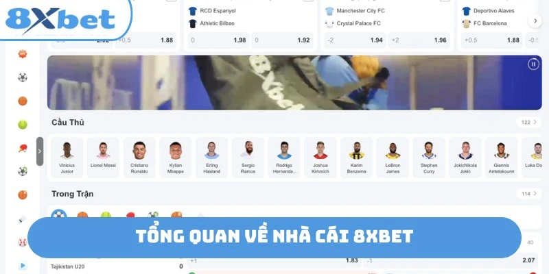 tổng quan về nhà cái 8xbet